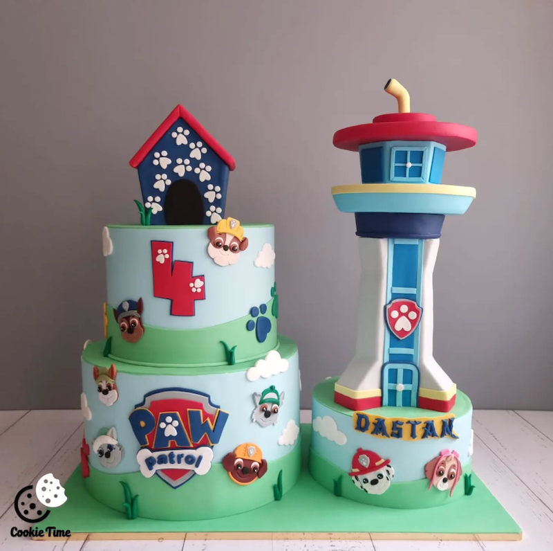 کیک Paw Patrol 