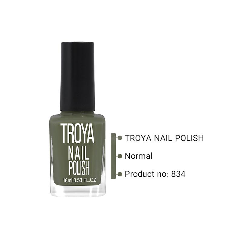 لاک ترویا سبز جنگلی 834 troya