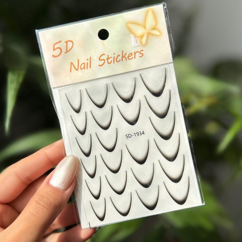 استیکر روسی فرنچ مشکی 1934