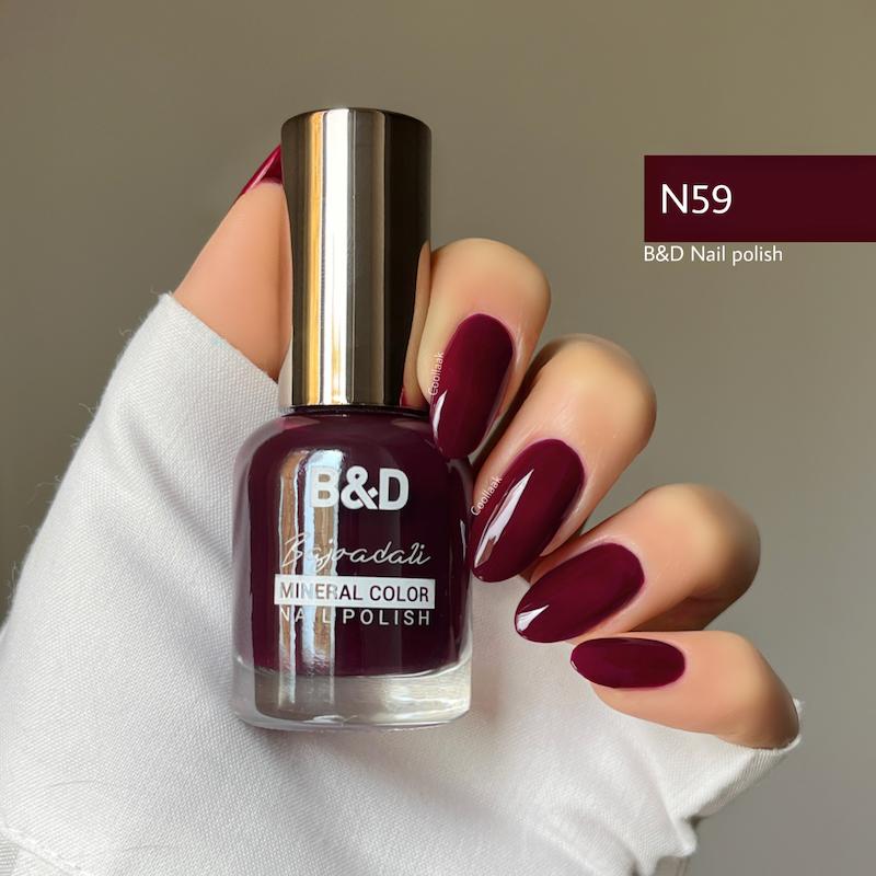 لاک بی اندی قرمز تند B&D N59 