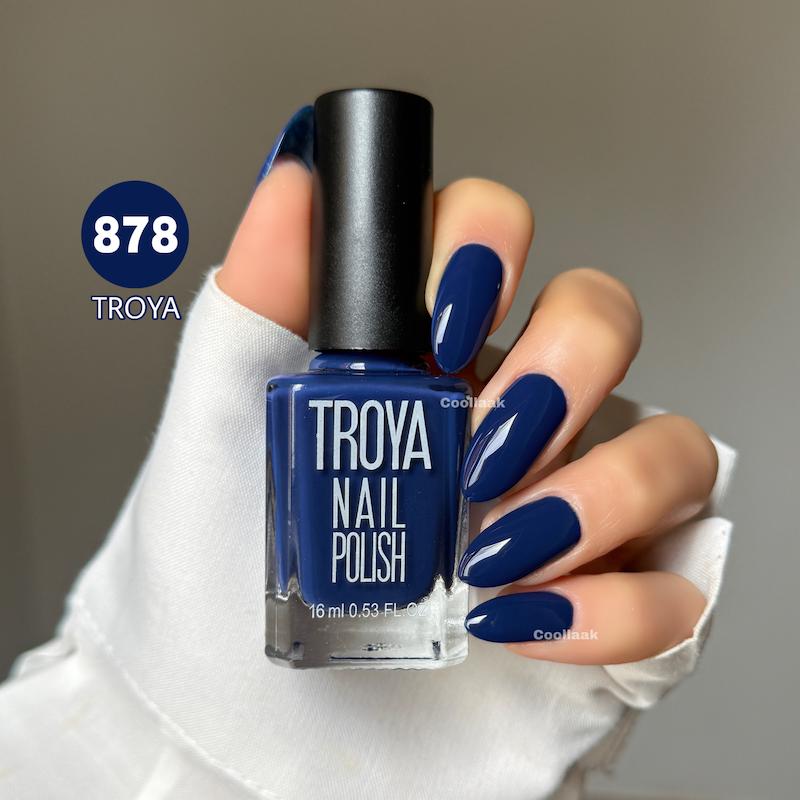 لاک ترویا آبی سیر 878 troya
