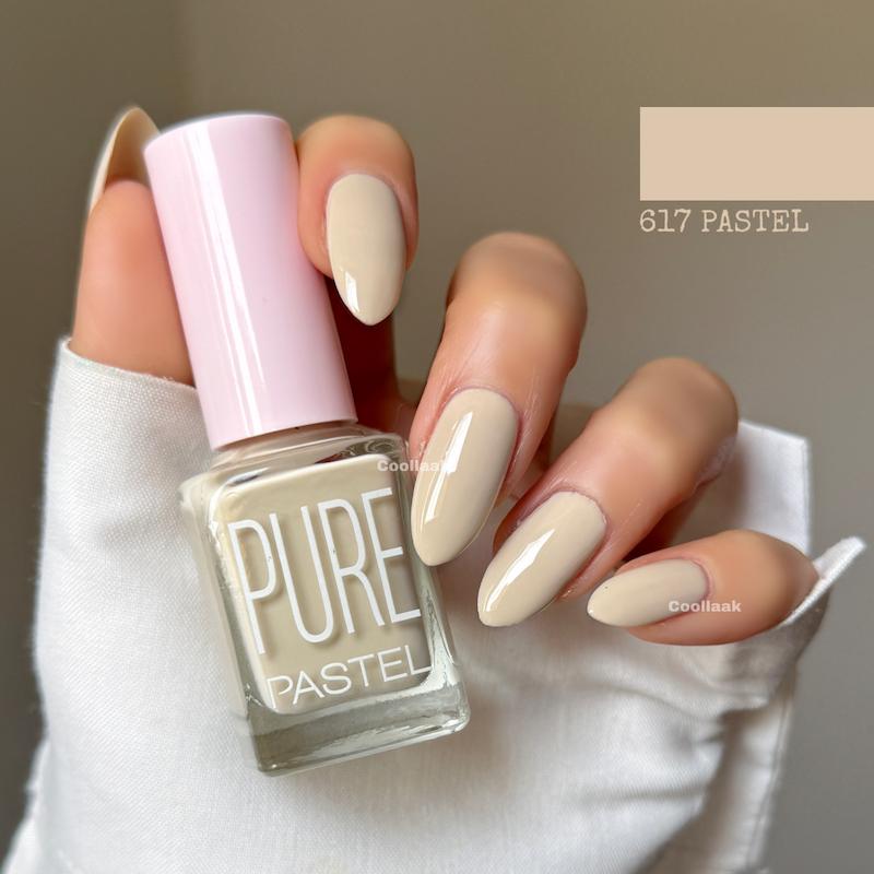 لاک پاستل مدل pure pastel کد 617