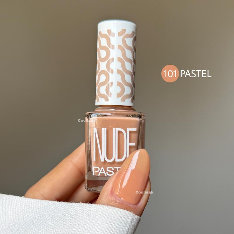 لاک پاستل مدل Nude pastel کد 101 (Caramel)