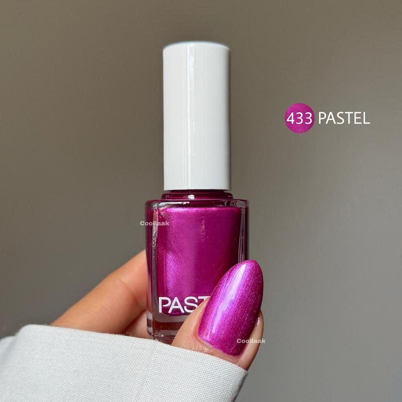 لاک پاستل PASTEL 433 ارغوانی شاین دار🇹🇷