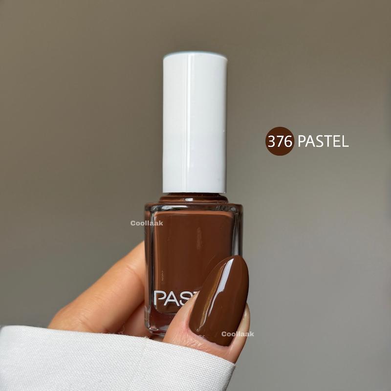 لاک پاستل PASTEL 376 قهوه ای تیره 🇹🇷