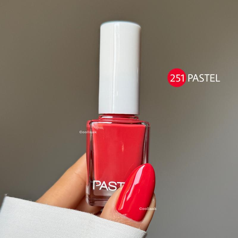 لاک پاستل PASTEL 251 قرمز اسکارلت 🇹🇷