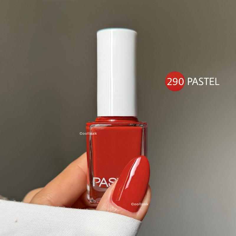 لاک پاستل PASTEL 290 قرمز نارنجی 🇹🇷