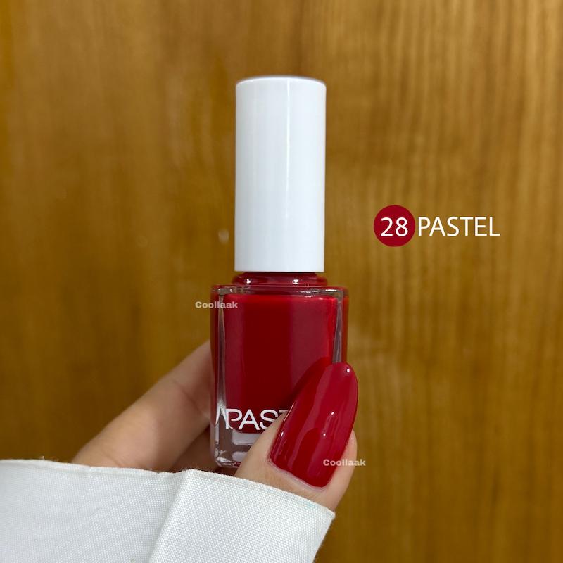 لاک پاستل PASTEL 28 قرمز 🇹🇷