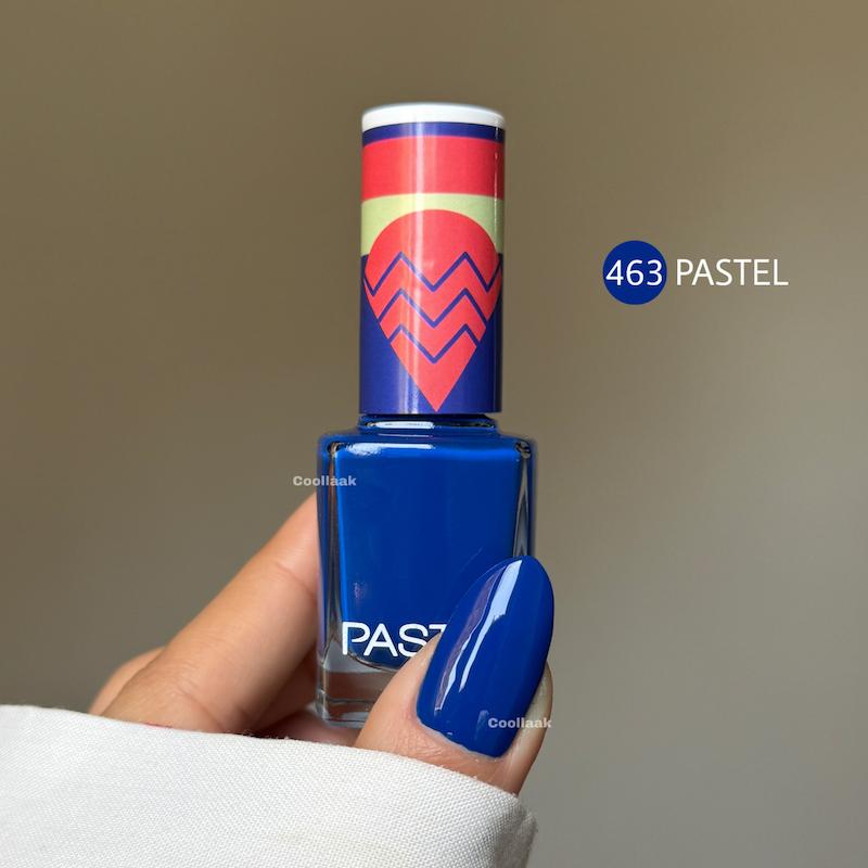 لاک پاستل PASTEL کد 463 کالکشن wonderland 🇹🇷 آبی کاربنی