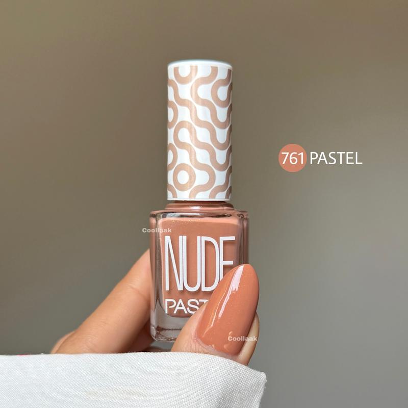 لاک پاستل مدل Nude pastel کد 761 (Suede) 🇹🇷