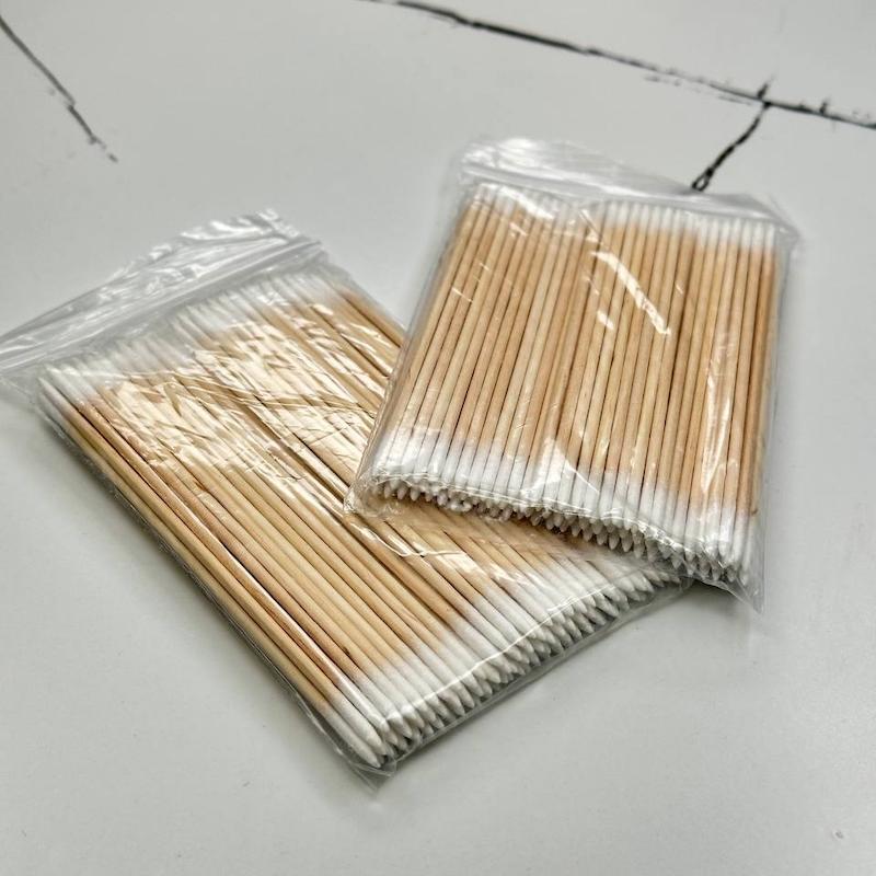 دورگیر چوبی ناخن دوطرفه (۱۰۰ عددی)
