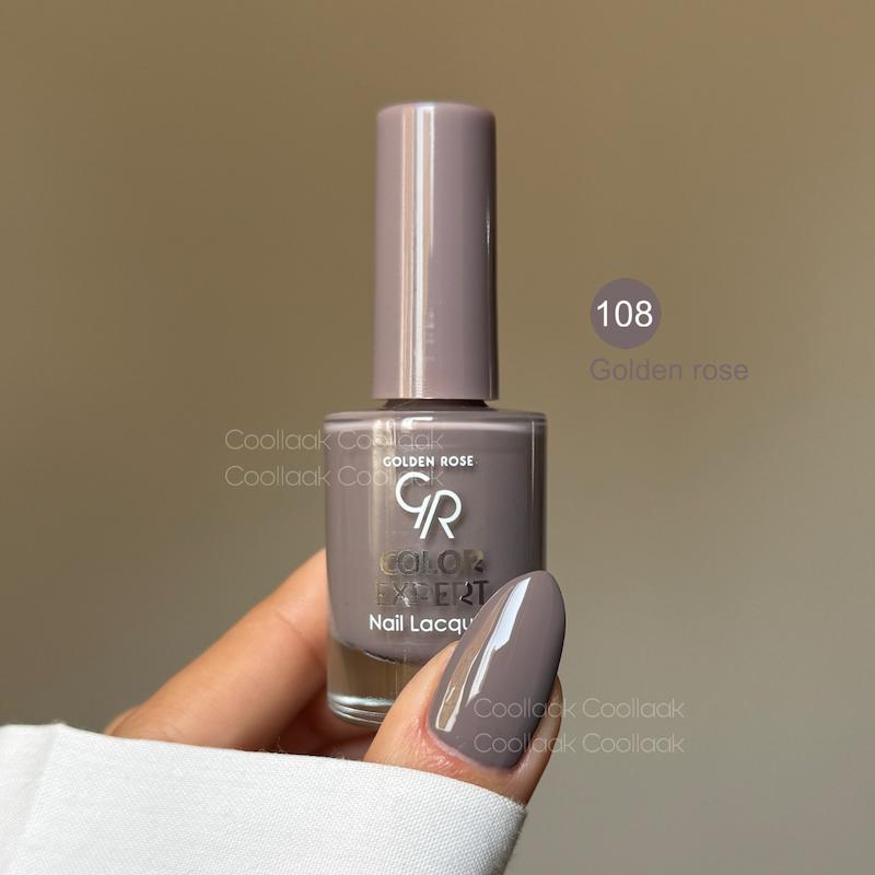 لاک گلدن رز کد 108 golden rose