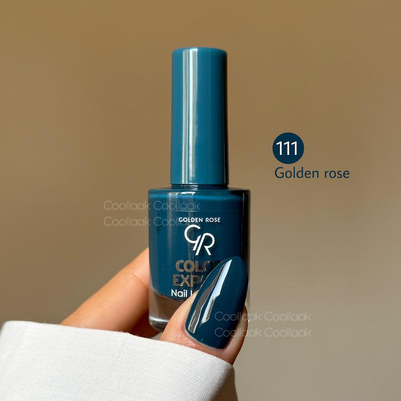 لاک گلدن رز کد 111 golden rose 