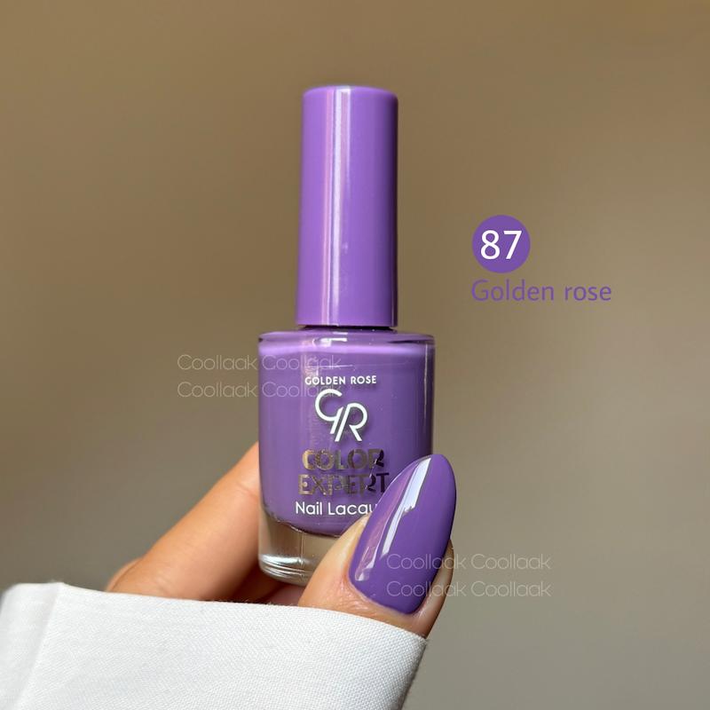 لاک گلدن رز کد 87 golden rose