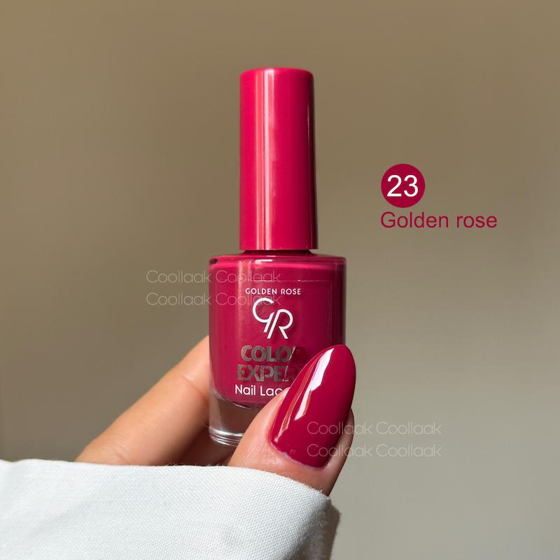 لاک گلدن رز کد 23 golden rose 