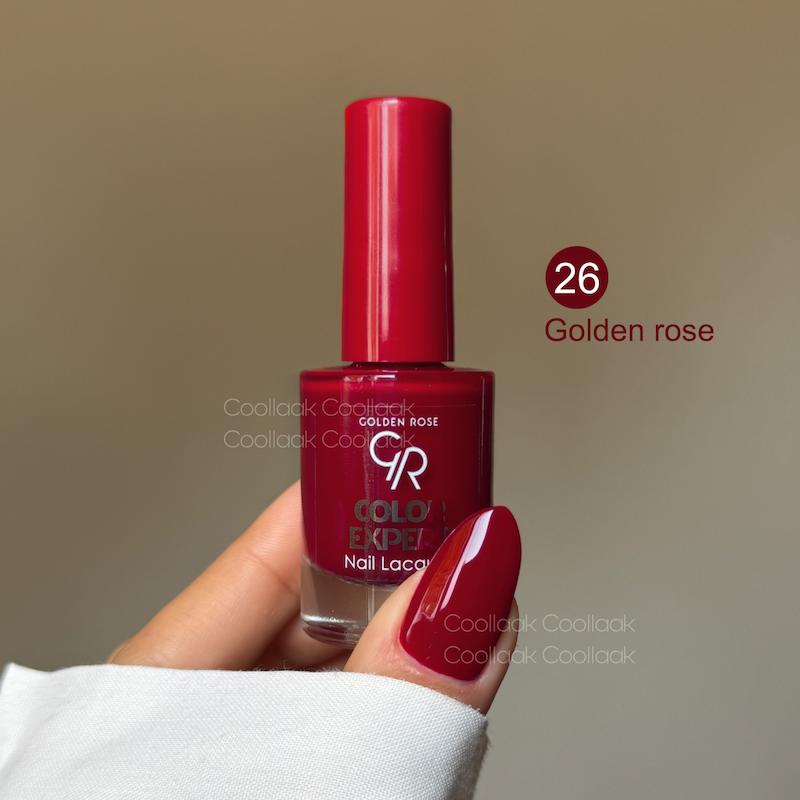 لاک گلدن رز کد 26 golden rose 