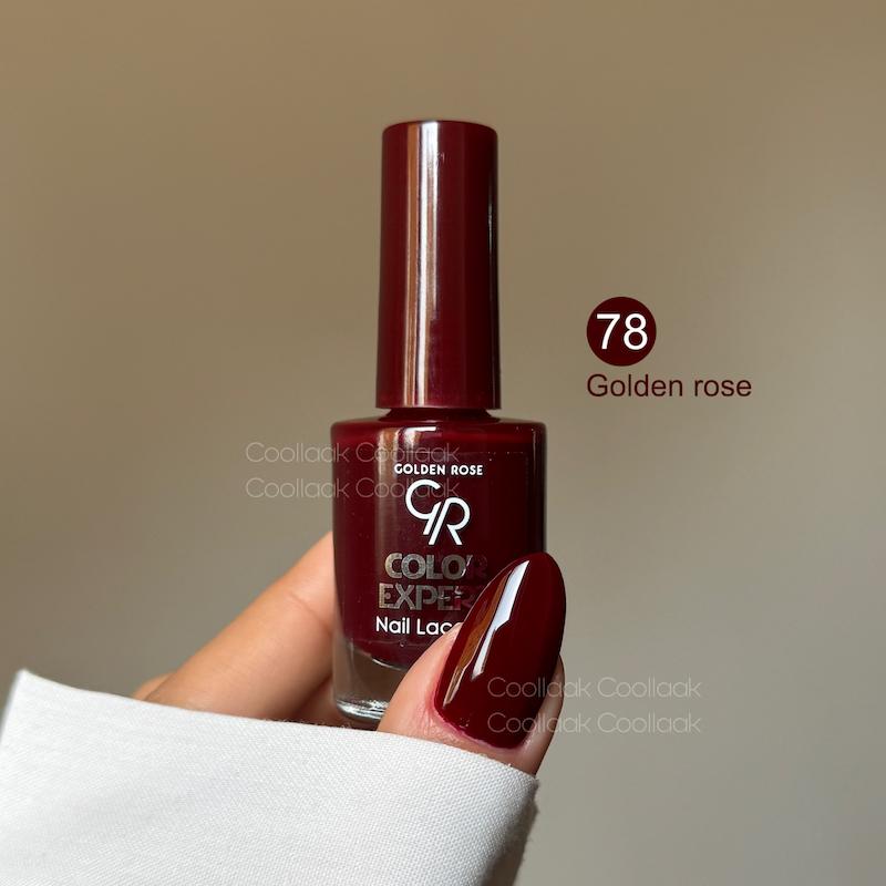 لاک گلدن رز کد 78 golden rose 
