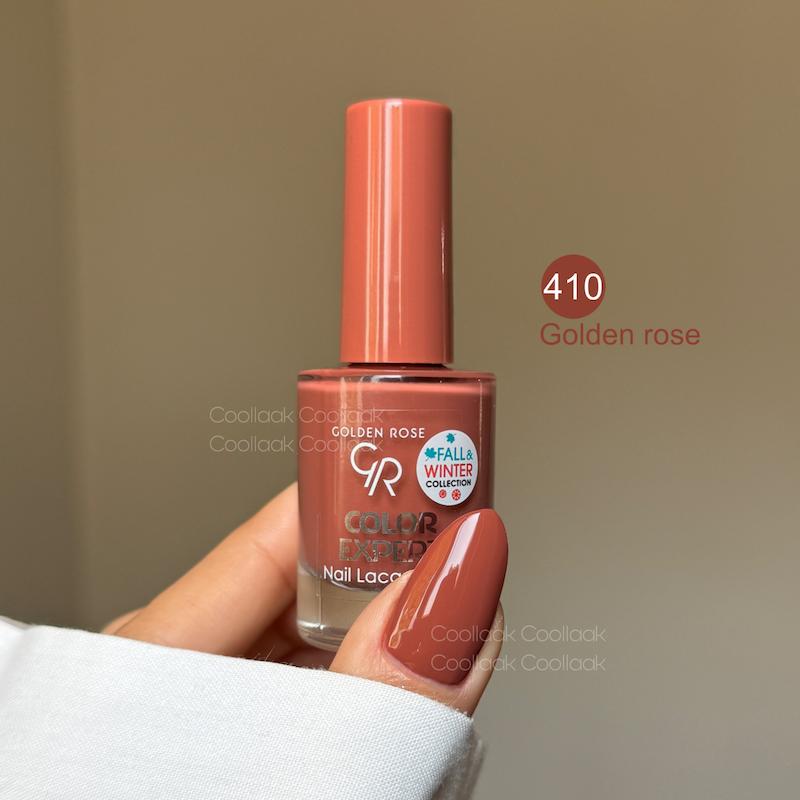 لاک گلدن رز کد 410 golden rose 