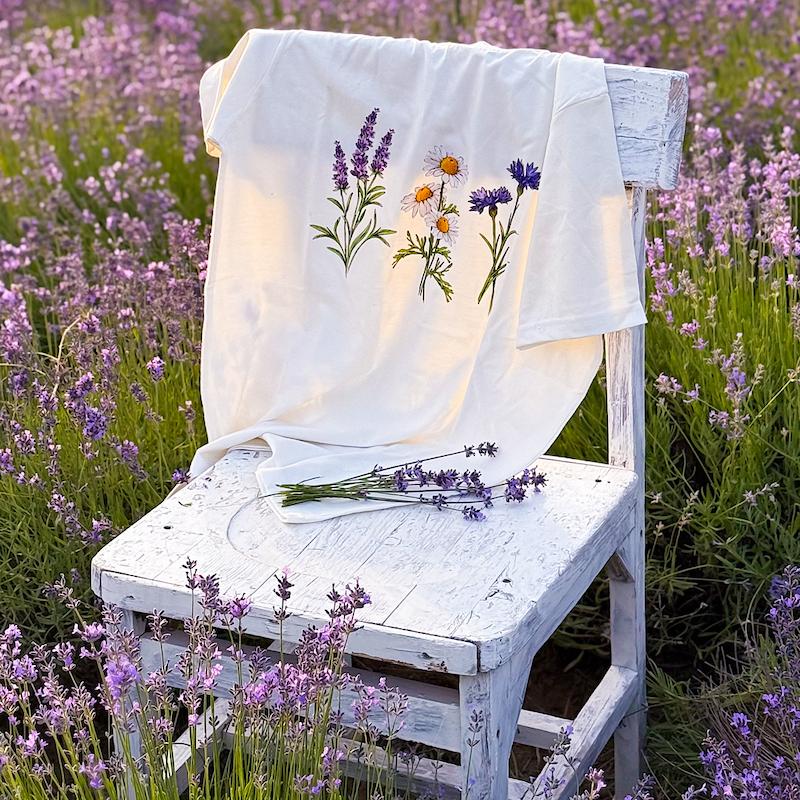 تیشرت لوندر