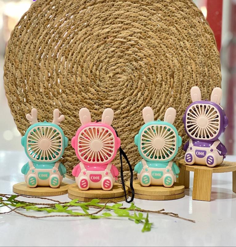 پنکه شارژی خرگوشی 