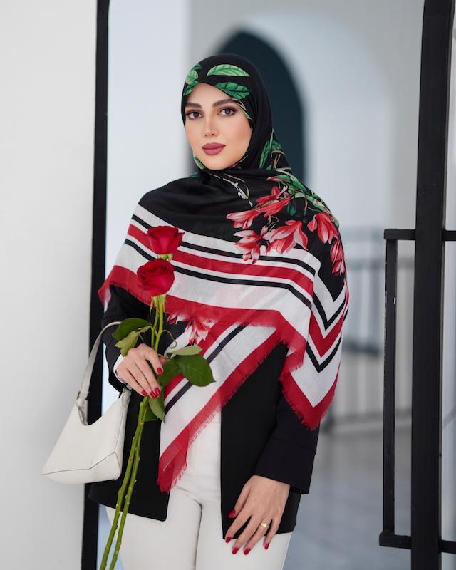 روسری نخی دیارا قواره ۱۴۰