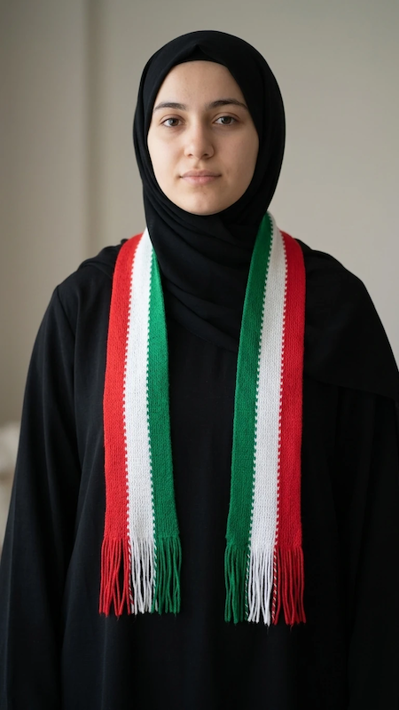 شال گردنی بافت ایران 