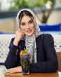 روسری نخ حریر گل ریز قواره ۱۲۰