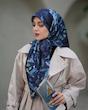 روسری حریرنخ سارن قواره ۱۲۰