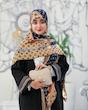 روسری مودال چهارفصل قواره ۱۴۰ کورال اسکارف