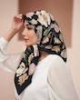 روسری تیویل شاخه گل قواره ۹۰ 