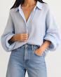 شومیز آبی روشن Benetton کد 037