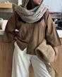 شومیز قهوه ای c&c