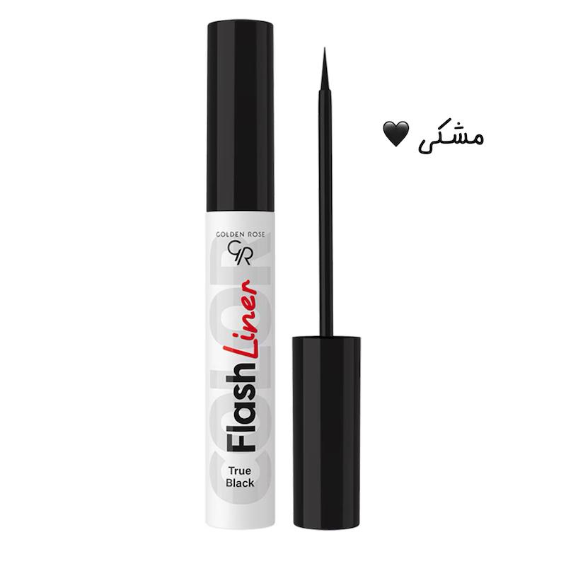 خط چشم رنگی گلدن رز مدل Flash liner