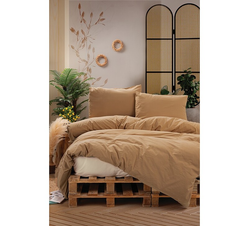 ست کاور دونفره  Neat Bej-Krem