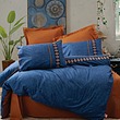 ست کاور تک نفره folkart Lusso Lacivert