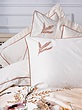 ست کاور دونفره elite bouquet ekru