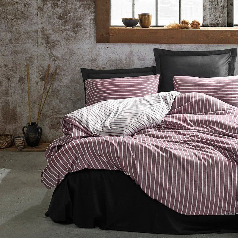 ست کاور دونفره bamboo bordo 