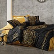 ست کاور دونفره Baskili Saten alvina gold