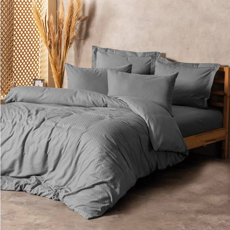 ست کاور دونفره  Plaid gri