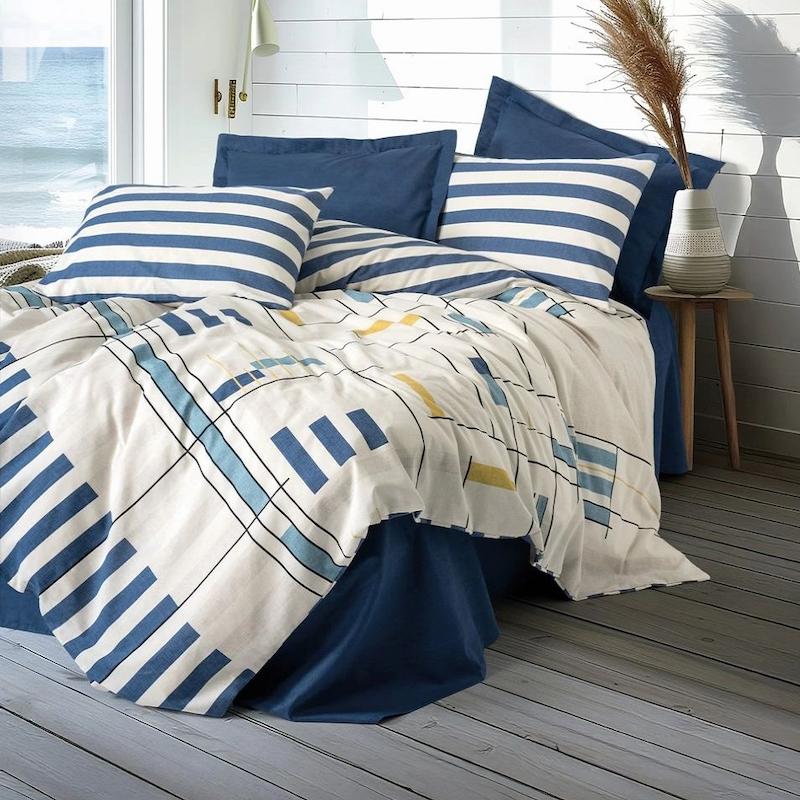 ست کاور دونفره  Modern - Lunox Lacivert