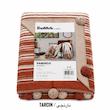 پتو مسافرتی 2 نفره ازدیلک مدل Stripe Ponponlu C.F سایز 180x220 سانتی‌متر