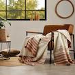 پتو مسافرتی 2 نفره ازدیلک مدل Stripe Ponponlu C.F سایز 180x220 سانتی‌متر