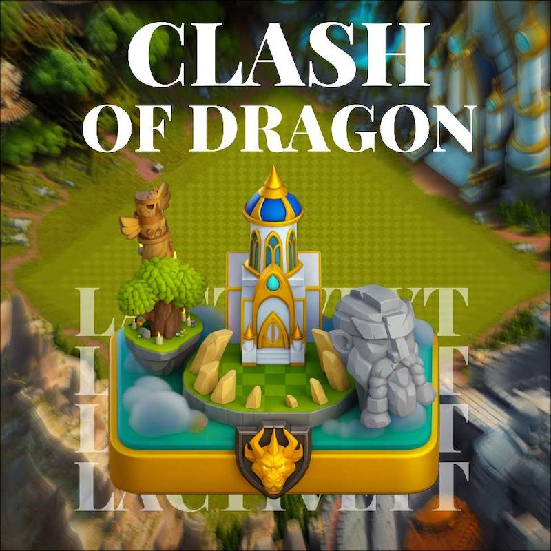 منظره اژدها Clash Dragon کلش اف کلنز