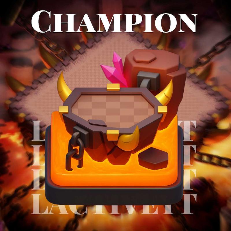 منظره قهرمان Champion کلش اف کلنز