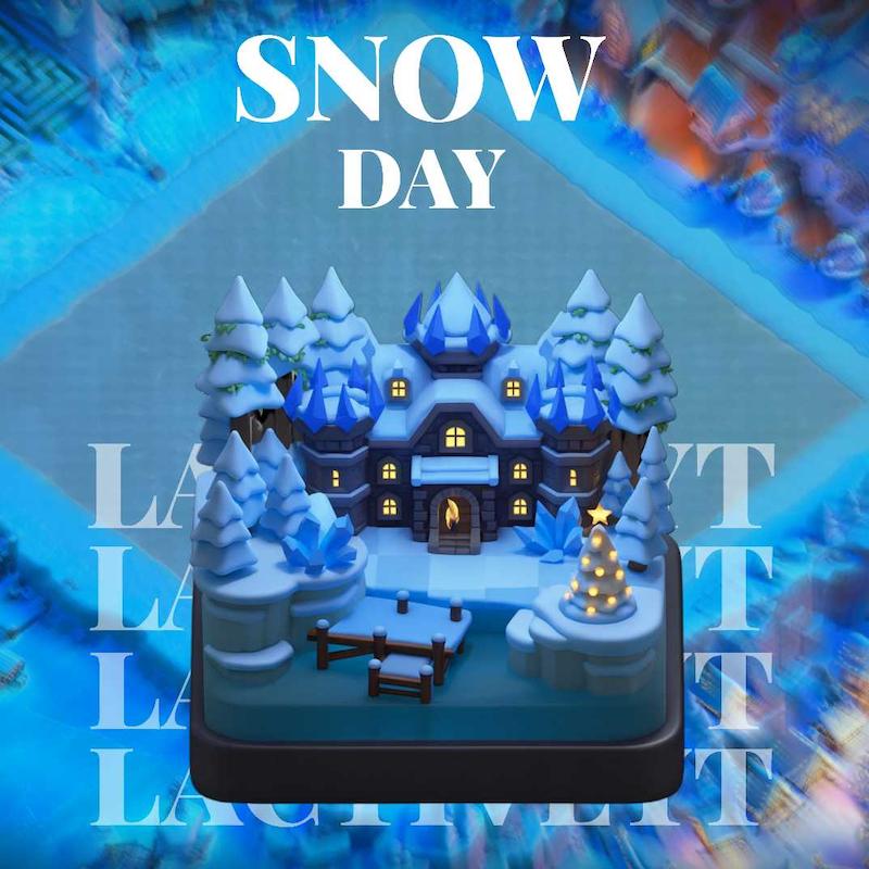 منظره روز برفی Snow Day کلش اف کلنز