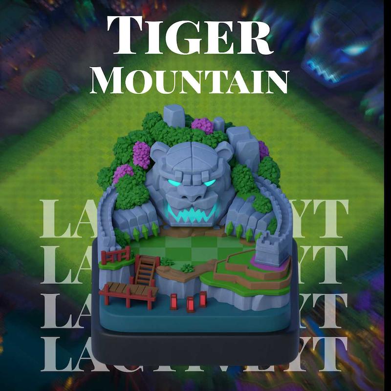 منظره کوهستان ببر Tiger Mountain کلش اف کلنز