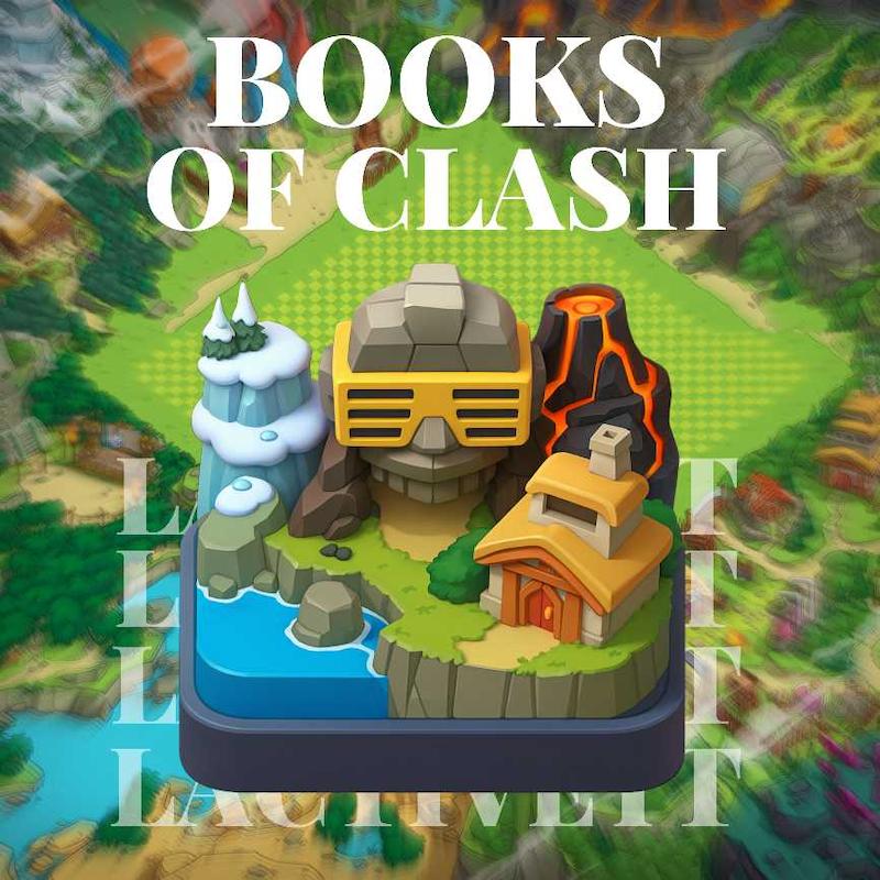 منظره کتاب های کلش Books of Clash کلش اف کلنز