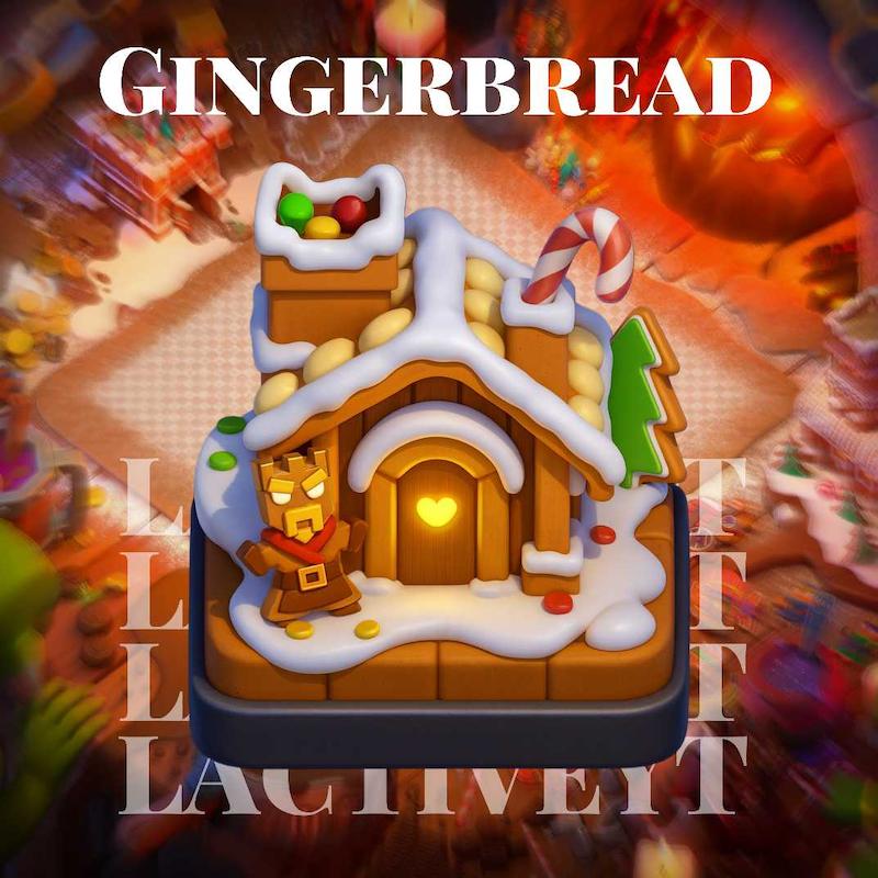 منظره شیرینی زنجبیلی Gingerbread Scenery کلش اف کلنز