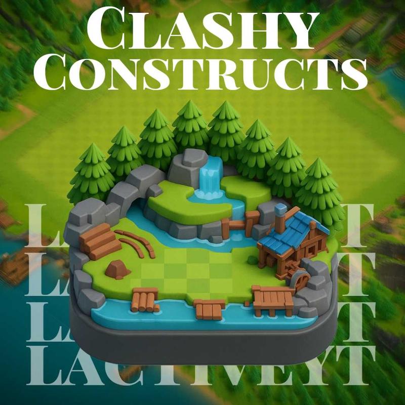 منظره اشکال کلشی Clashy Constructs کلش اف کلنز