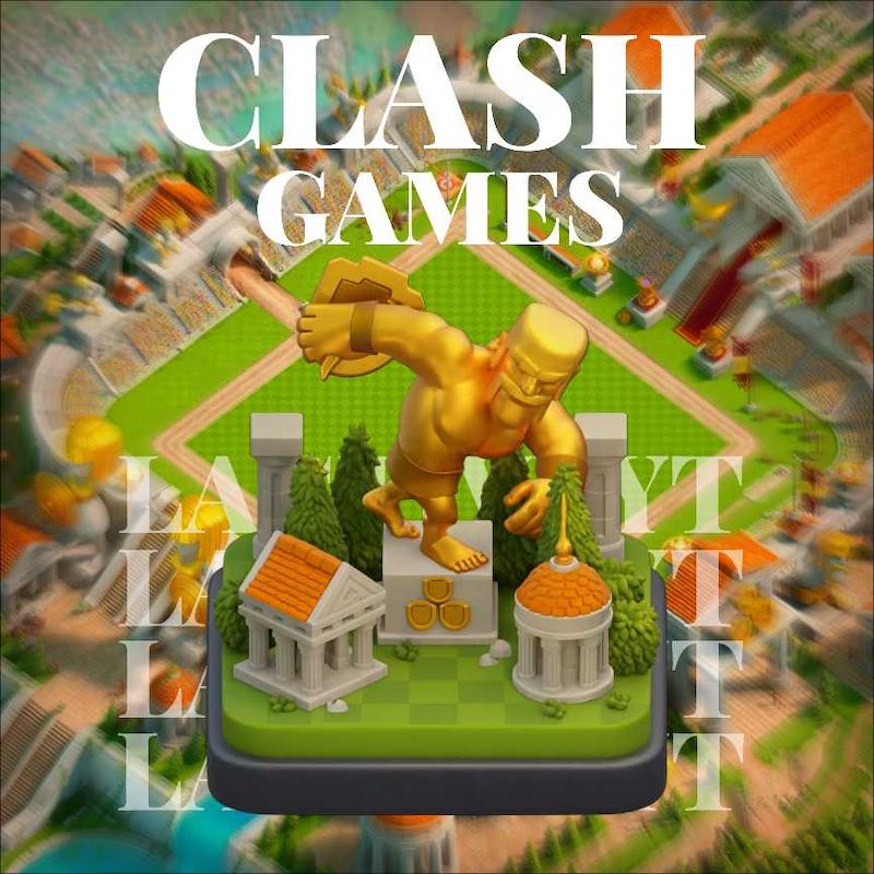منظره بازی های کلش Clash Games کلش اف کلنز